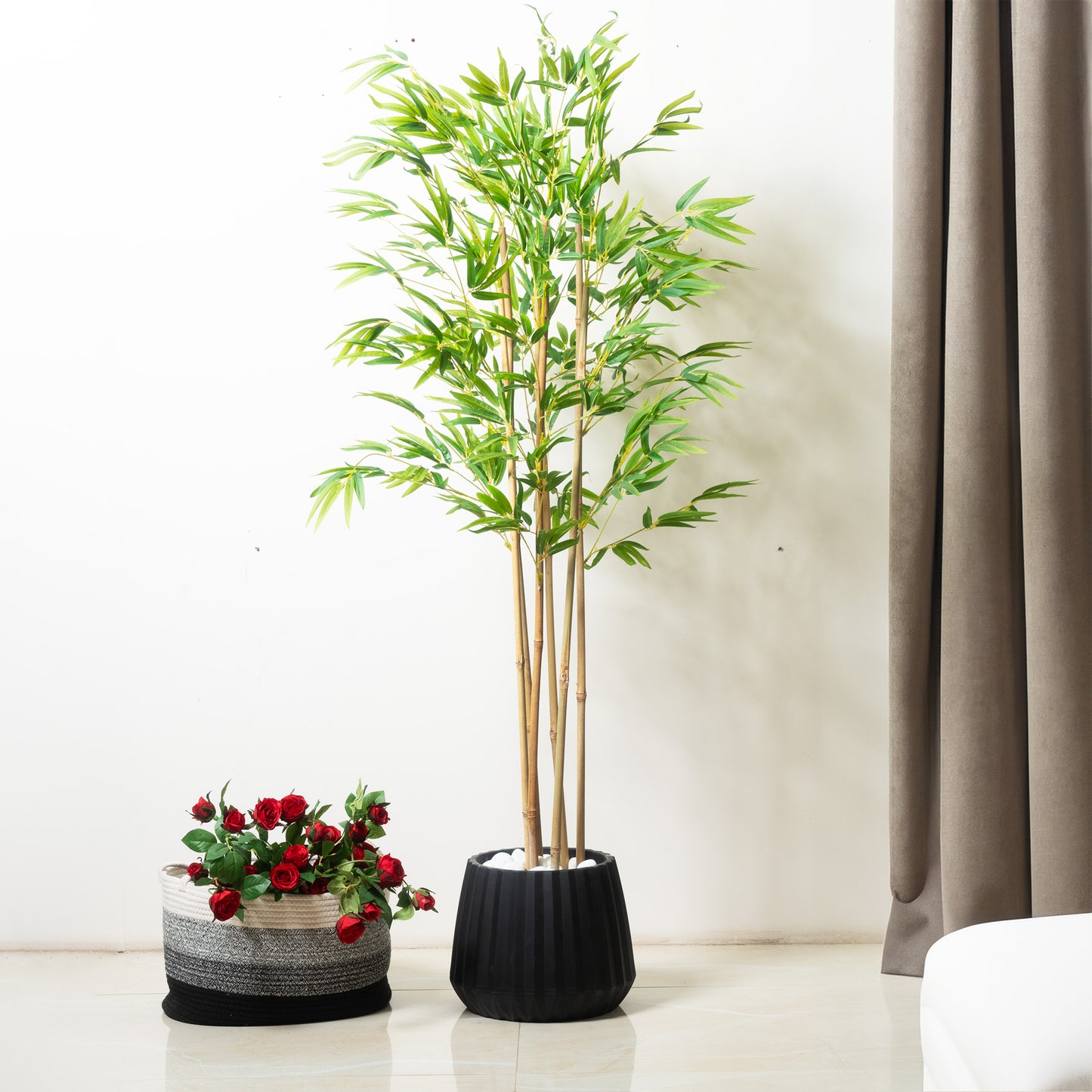 Artificial Trees/Plants Bamboo Brilliance: ≈ 5 Feet Tall Artificial Plant Bamboo Plant - Style 2