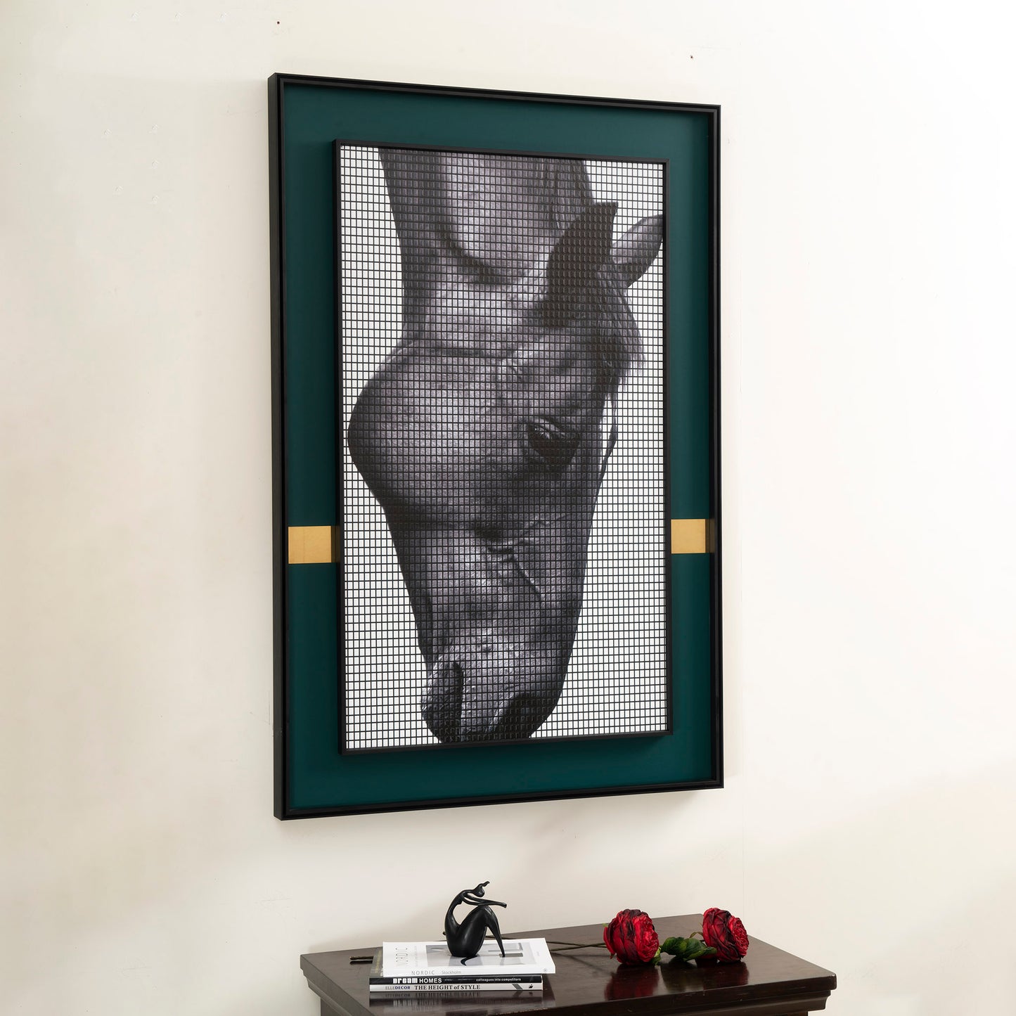 Majestic Mane Masterpiece - 3D Horse Premium Wall Art (Style-2)