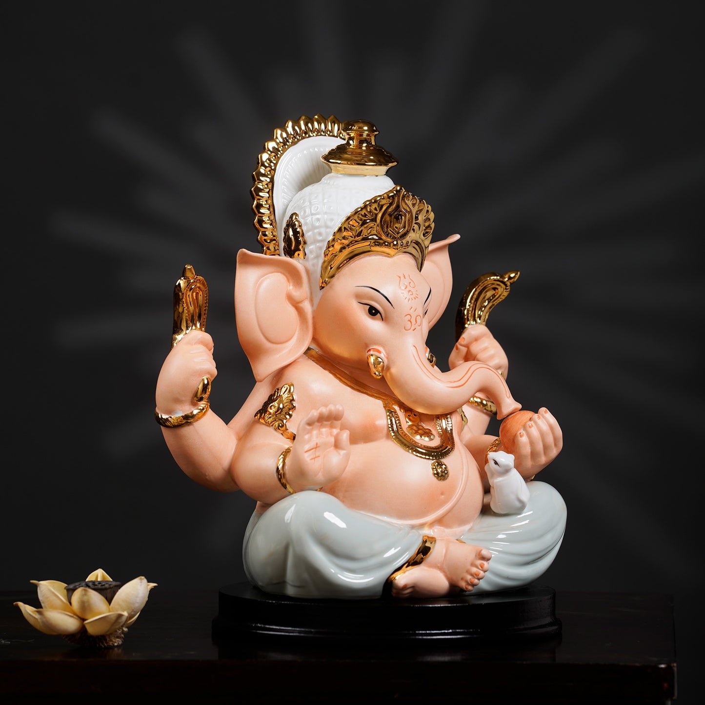 Spiritual Statues The Celestial Zeal - Ganesha Statue - Style 1
