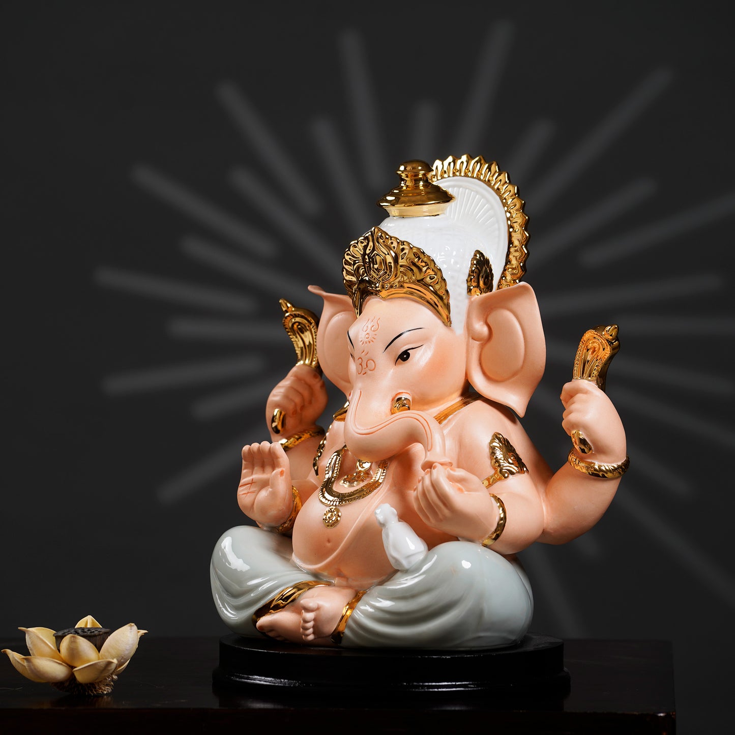Spiritual Statues The Celestial Zeal - Ganesha Statue - Style 1