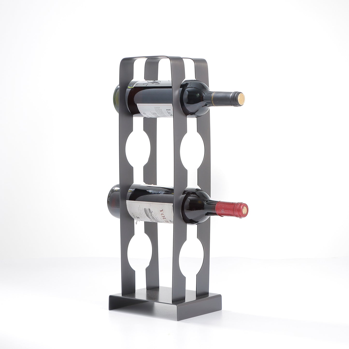 Wine Bottle Holder Uncorking Memories - Stainless Steel Wine Bottle Holder