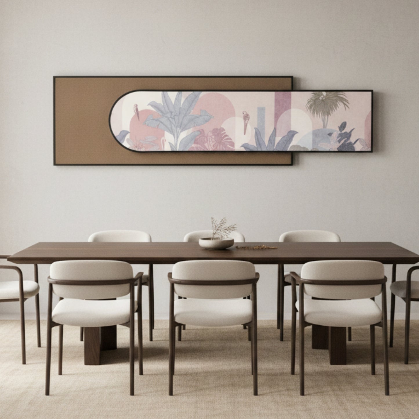 Palmera - Tropic inspired Premium 3D Wall Art ~ 5 feet Long