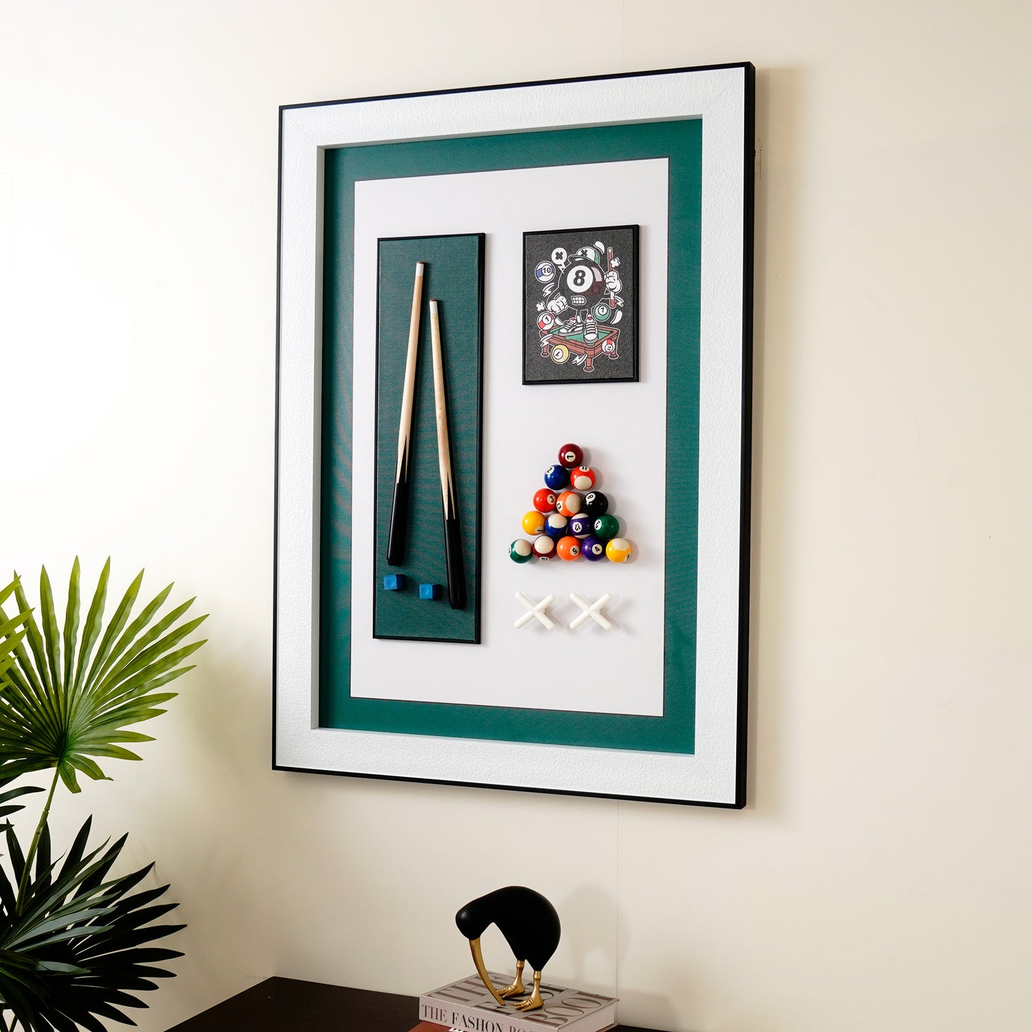 Premium Wall Art Champions' Journey - Pool/Billiards/Snooker Themed Framed Wall Art
