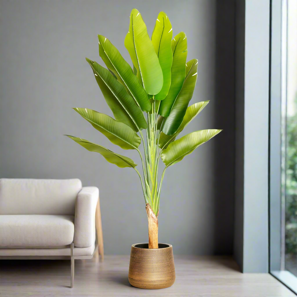Wanderer's Haven - 6 Feet Tall Traveller's Palm Artificial Plant