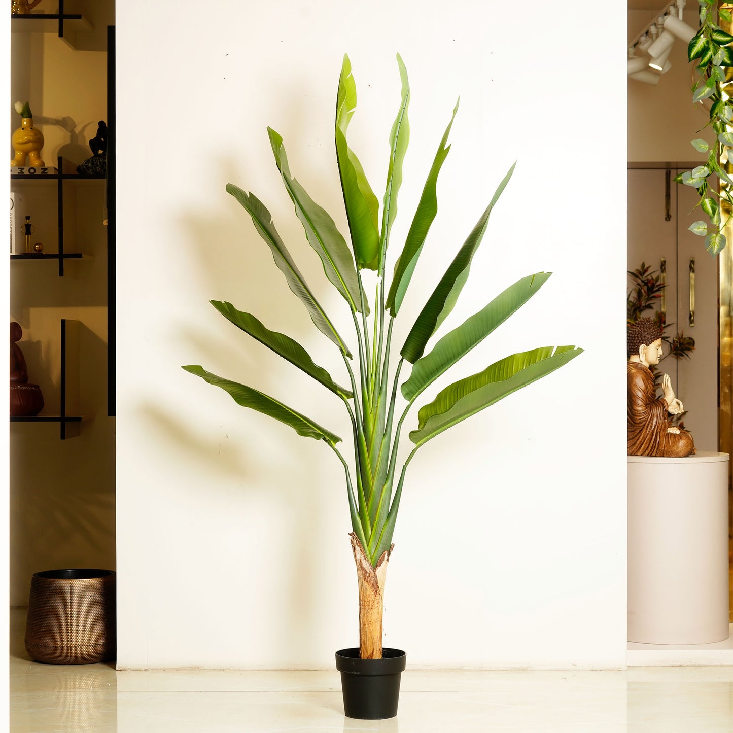 Artificial Trees/Plants Wanderer's Haven - 6 Feet Tall Traveller's Palm Artificial Plant