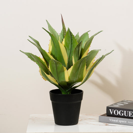 Artificial Trees/Plants Desert Elegance - 1.5 Feet Tall Artificial Agave Plant