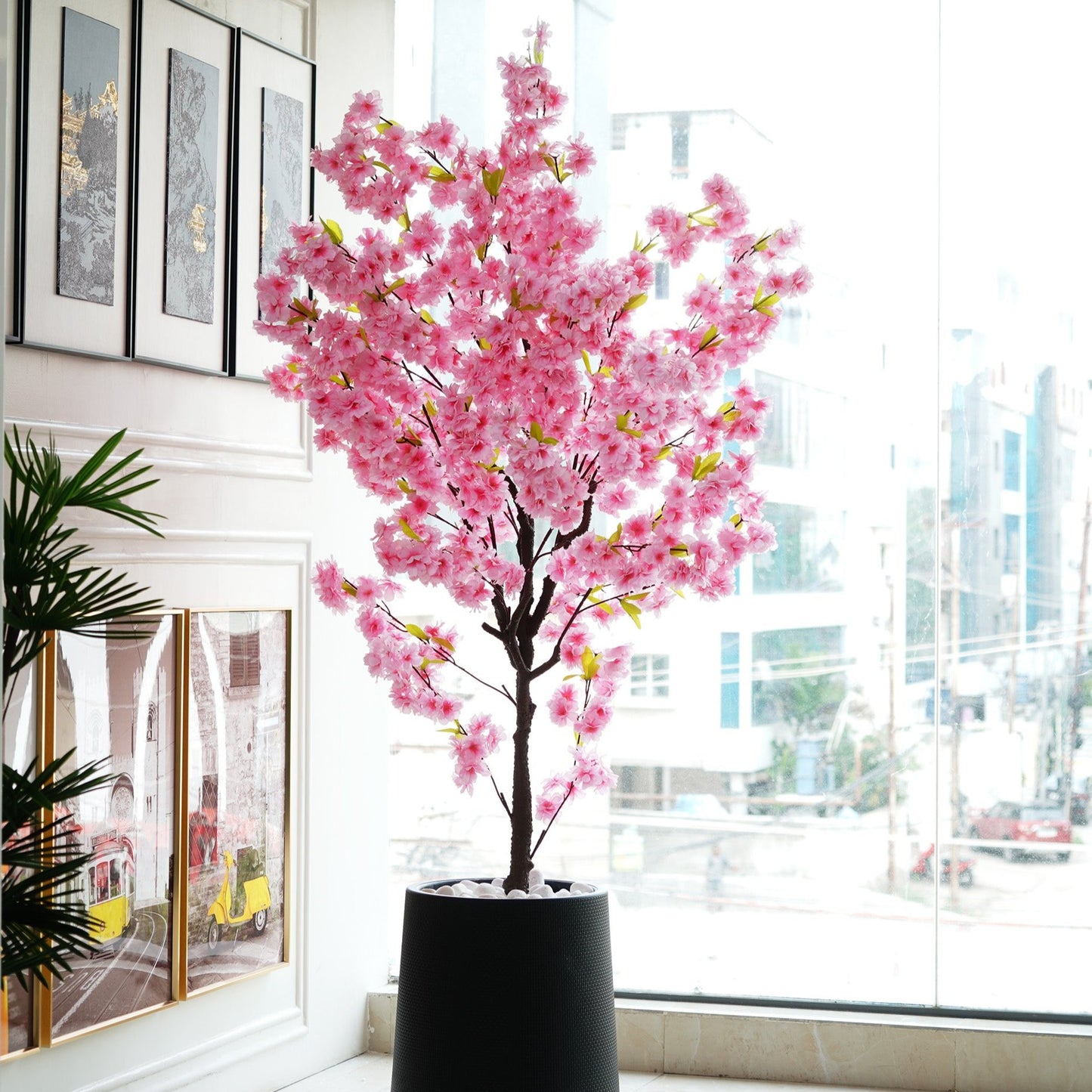 Artificial Trees/Plants The Enchanted Dreamscape - Artificial Cherry Blossom/ Sakura Tree ~ 6 Feet Tall - Pink