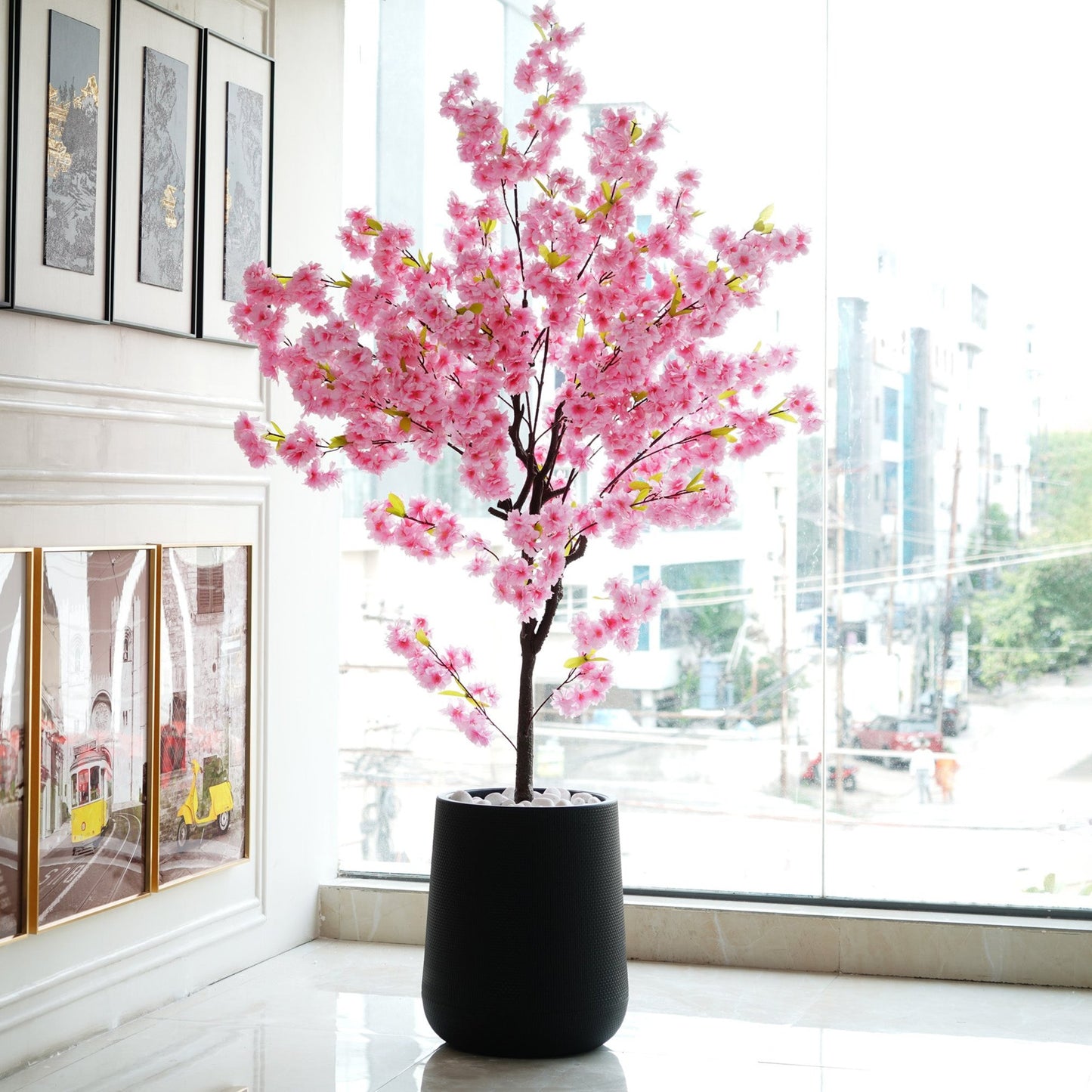 Artificial Trees/Plants The Enchanted Dreamscape - Artificial Cherry Blossom/ Sakura Tree ~ 6 Feet Tall - Pink