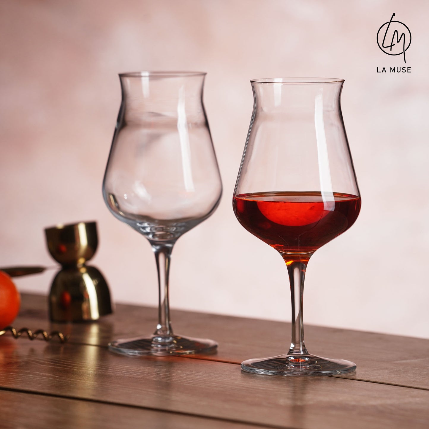 Cocktail Glass Tulip Tiara - Wine & Cocktail Glasses Set (420 ml)