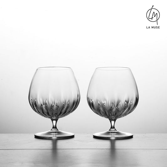 Cocktail Glass Heart’s Beacon - Snifter Cocktail Glasses Set (465 ml)