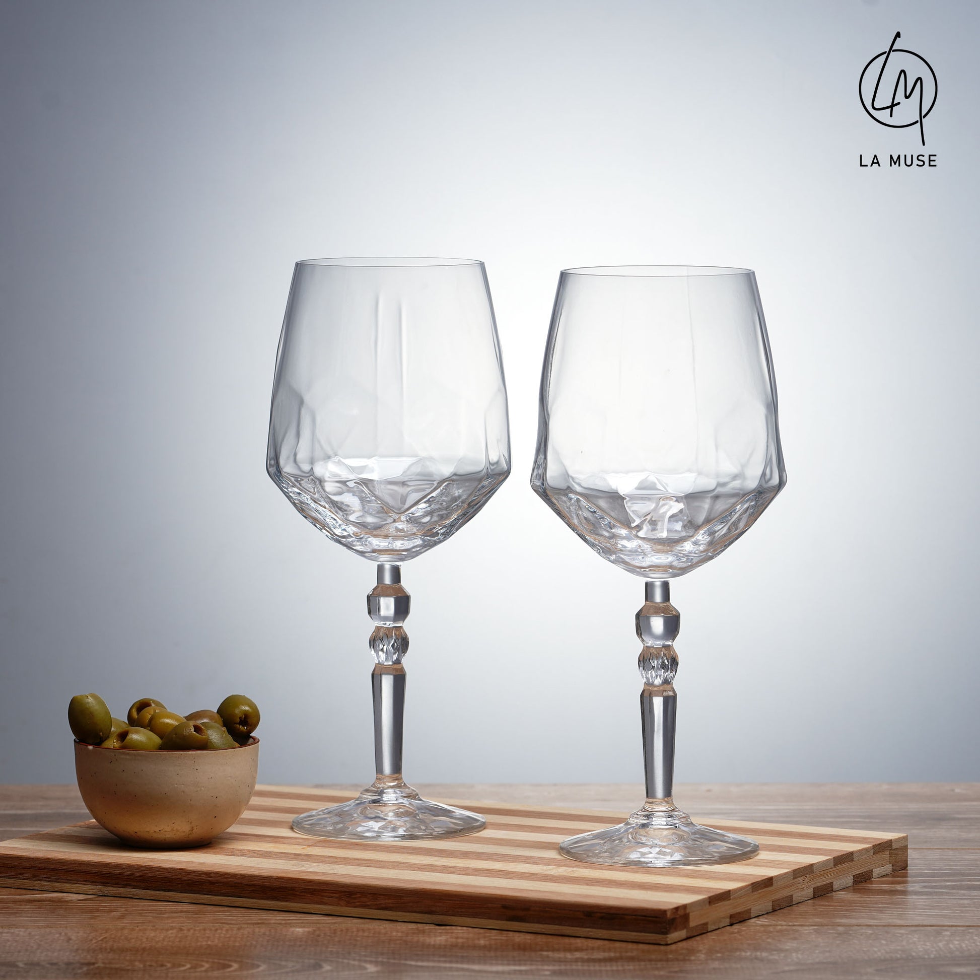 Wine Glass Crystal Maze - Wine Glasses Set (667 ml)