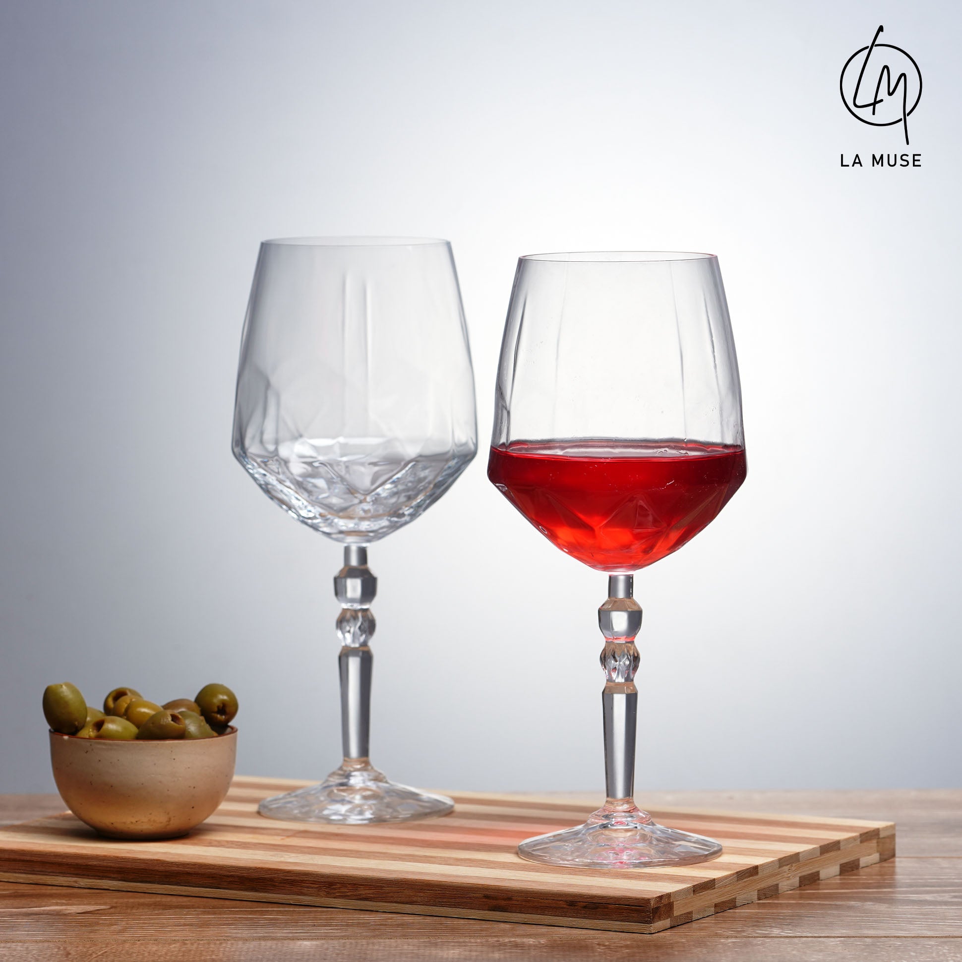 Wine Glass Crystal Maze - Wine Glasses Set (667 ml)