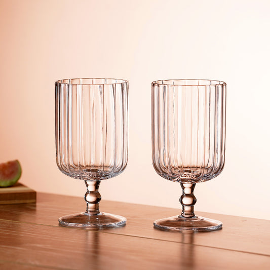 Cocktail Glass The Velvet Sip - Cocktail Glasses Set - Tall Style