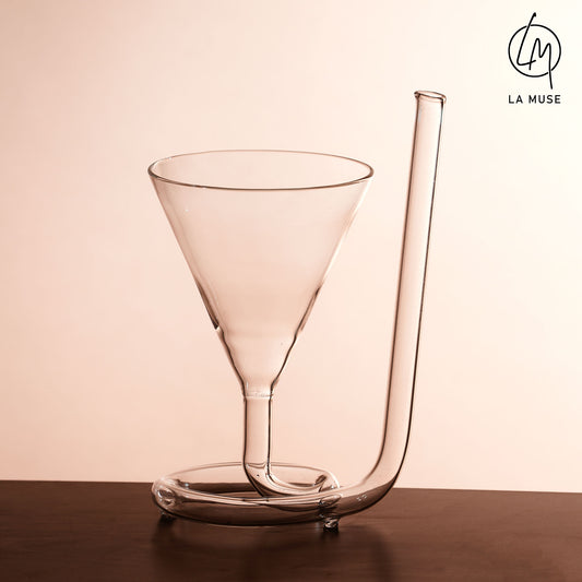 Cocktail Glass Helical Haven - Cocktail Glass (Set of 2)