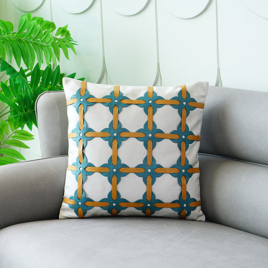 Cushion Cover Bold & Brazen - PU Leather Cushion Cover