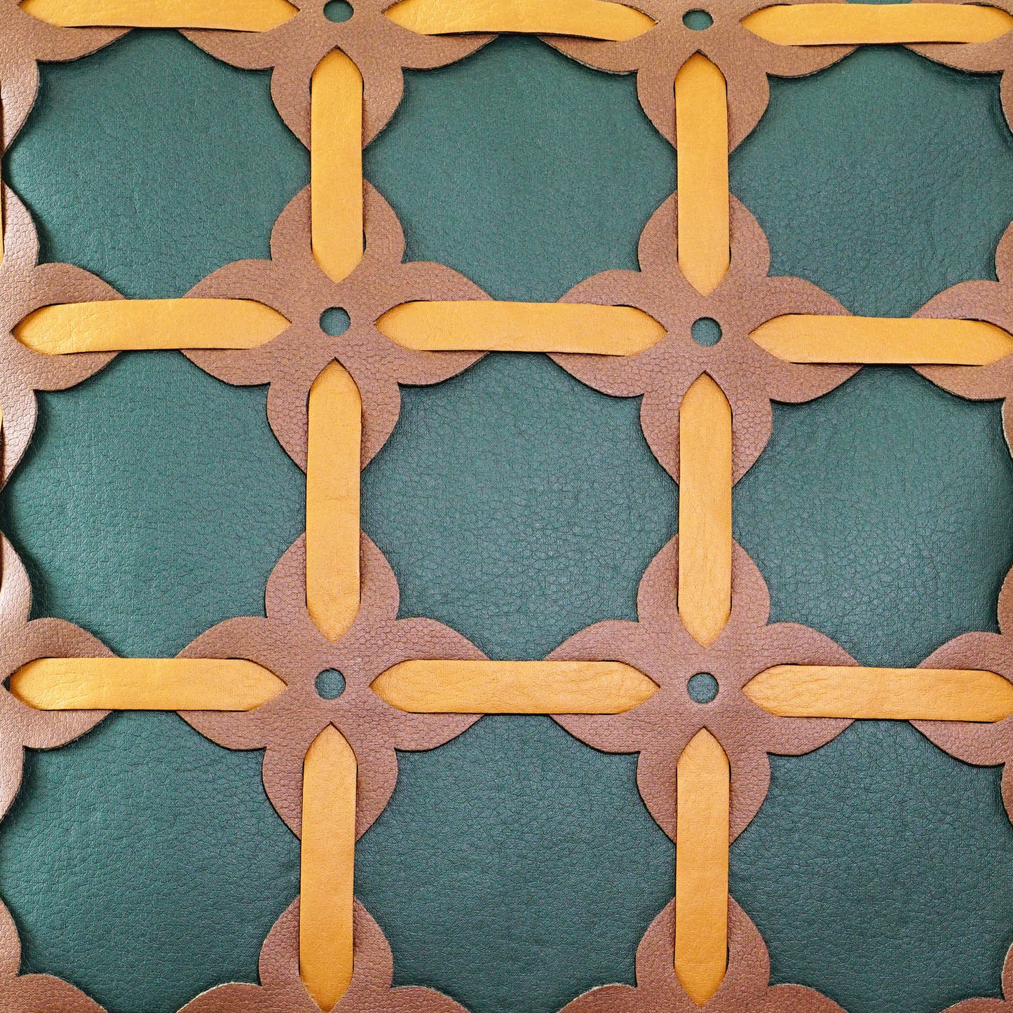 Cushion Cover Bold & Brazen - PU Leather Cushion Cover