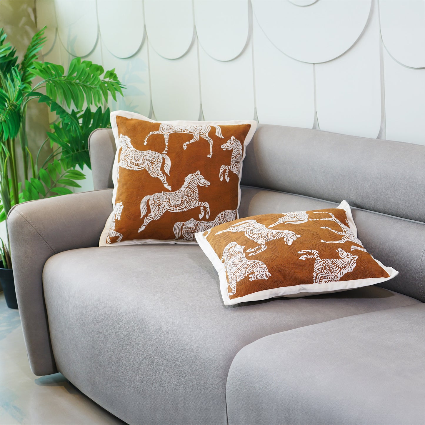 Cushion Cover Galloping Grace - Cotton Cushion Cover