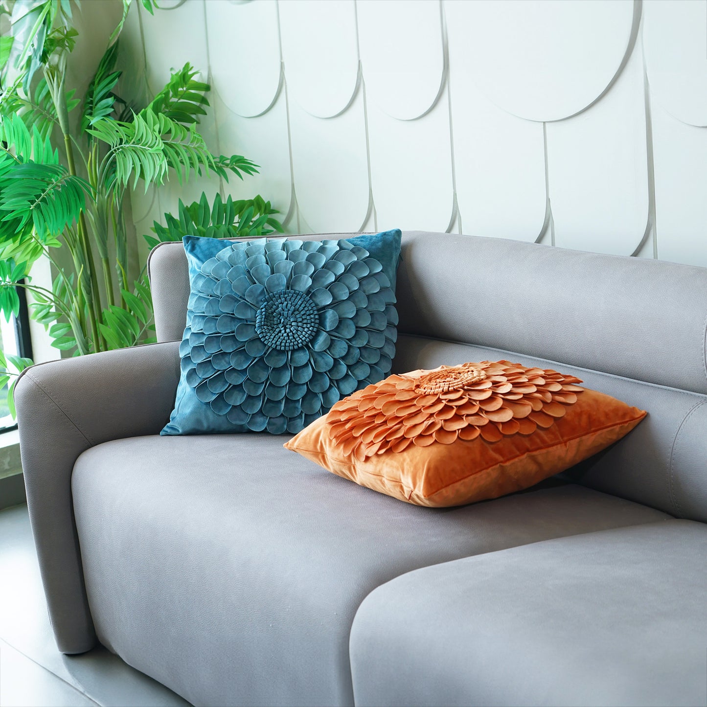 Cushion Cover Ruffled Romance Cushion Cover