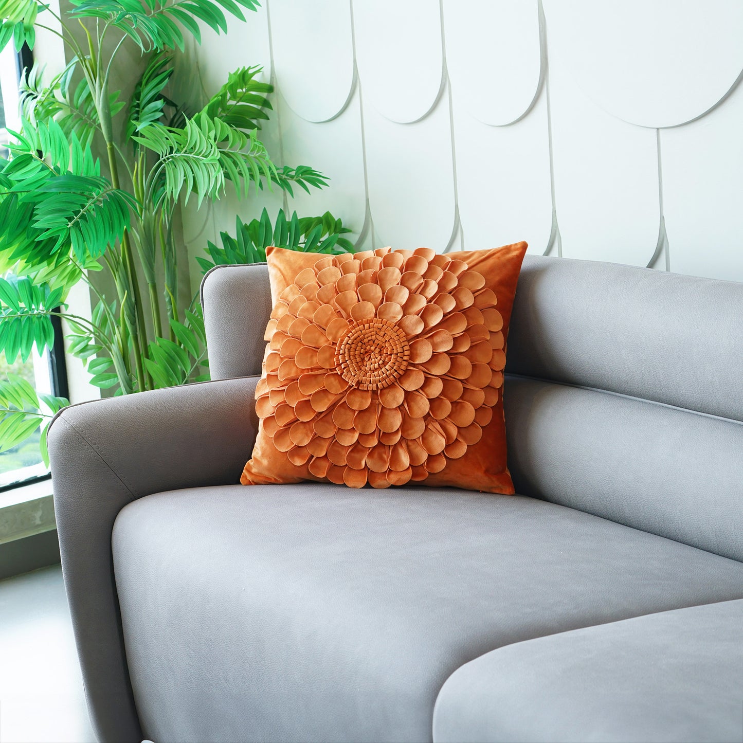 Cushion Cover Ruffled Romance Cushion Cover