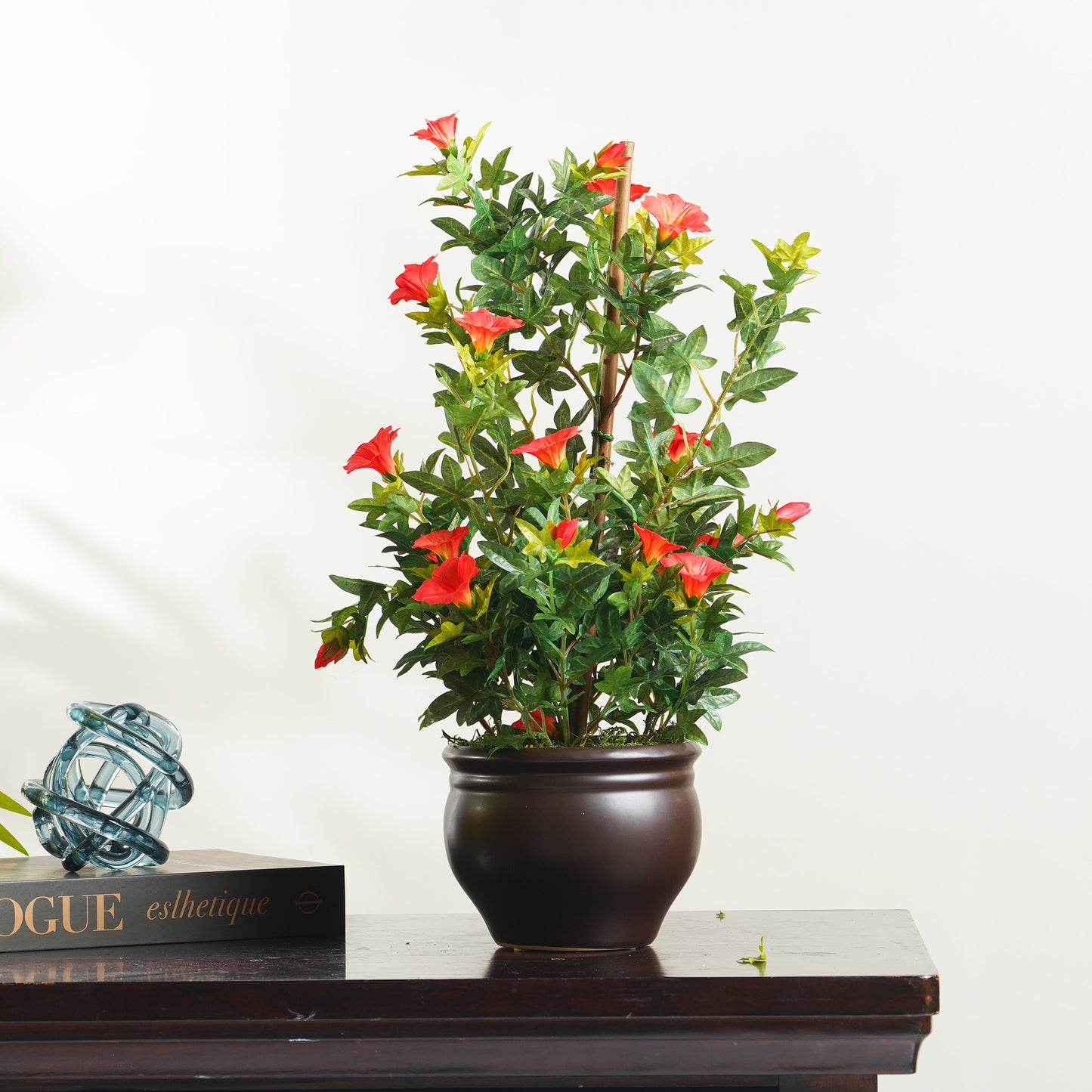 Artificial Trees/Plants Coral Grace - Morning Glory Artificial Plant ~ 2 Feet Tall