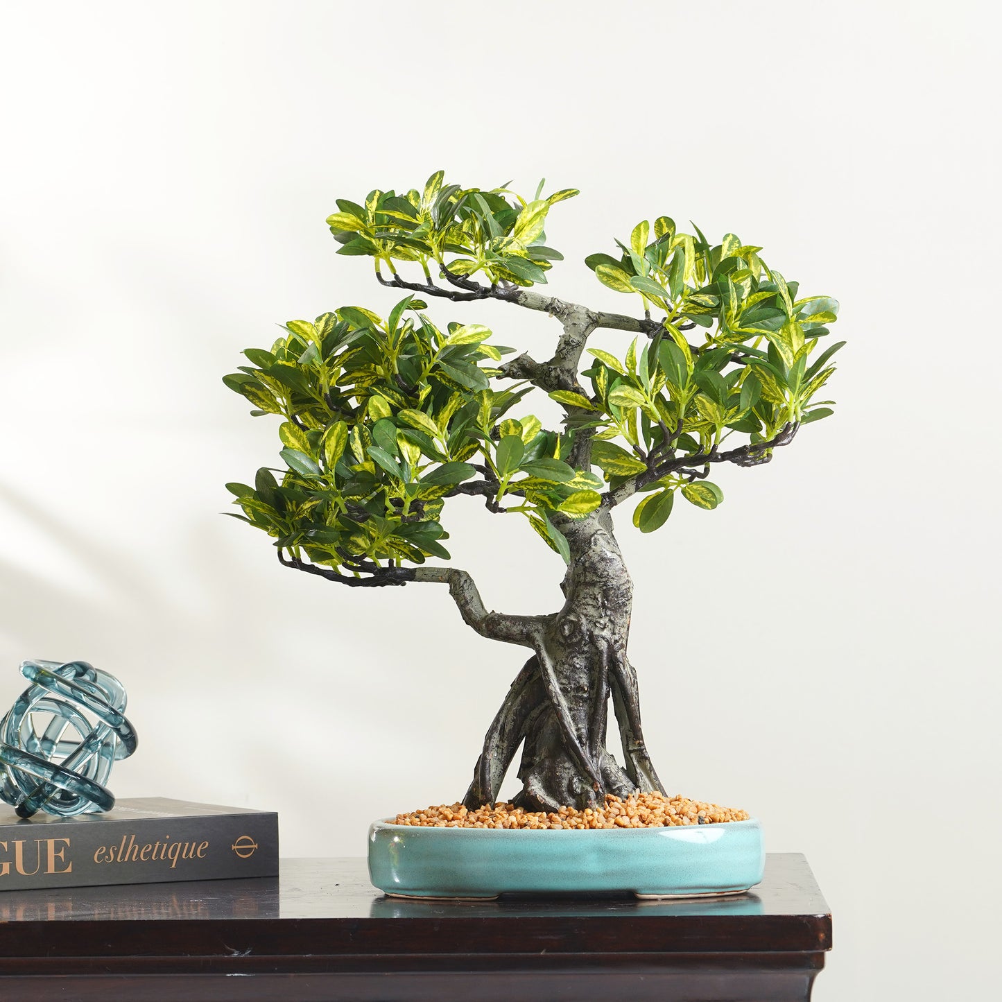 Botanic Grace- Artificial Schefflera Plant ~ 2 Feet Tall