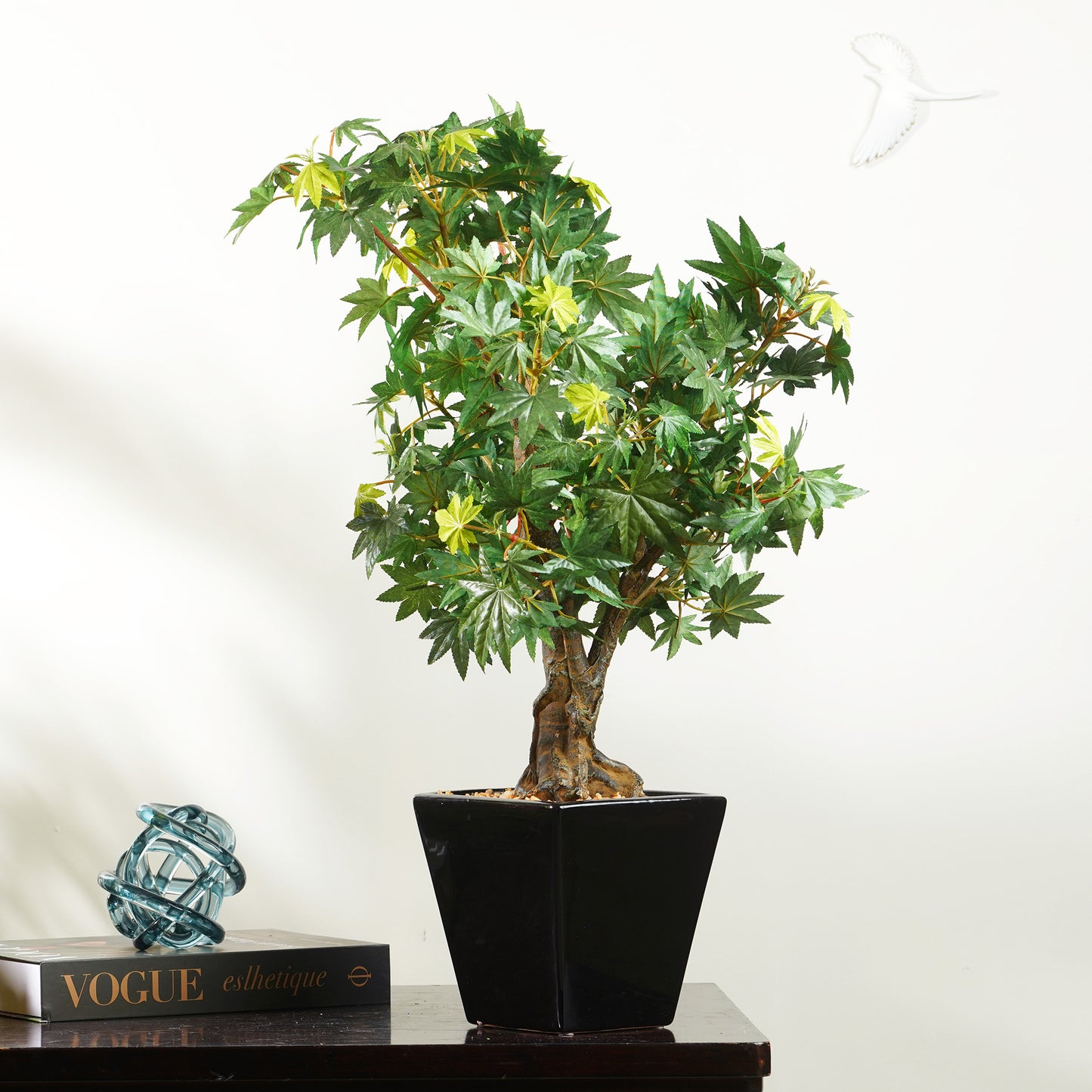 Artificial Trees/Plants Maple Majesty - Japanese Green Maple Artificial Plant ~ 2.5 Feet Tall