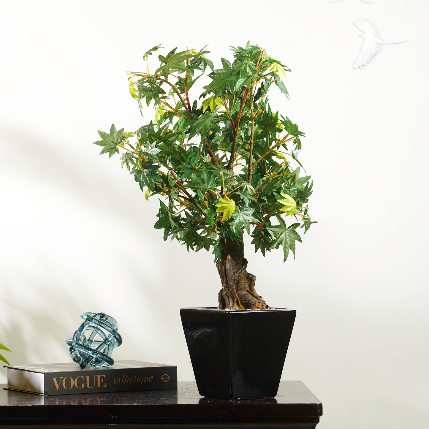 Artificial Trees/Plants Maple Majesty - Japanese Green Maple Artificial Plant ~ 2.5 Feet Tall