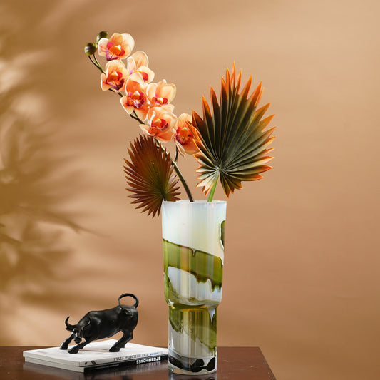 Table Vase The Whirlwind - Handmade Glass Table Vase