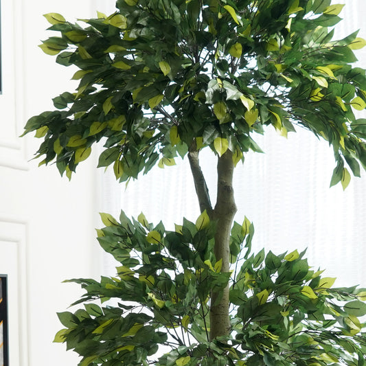 Artificial Trees/Plants Whispers of Nature - Artificial Ficus Plant ~ 5 Feet Tall
