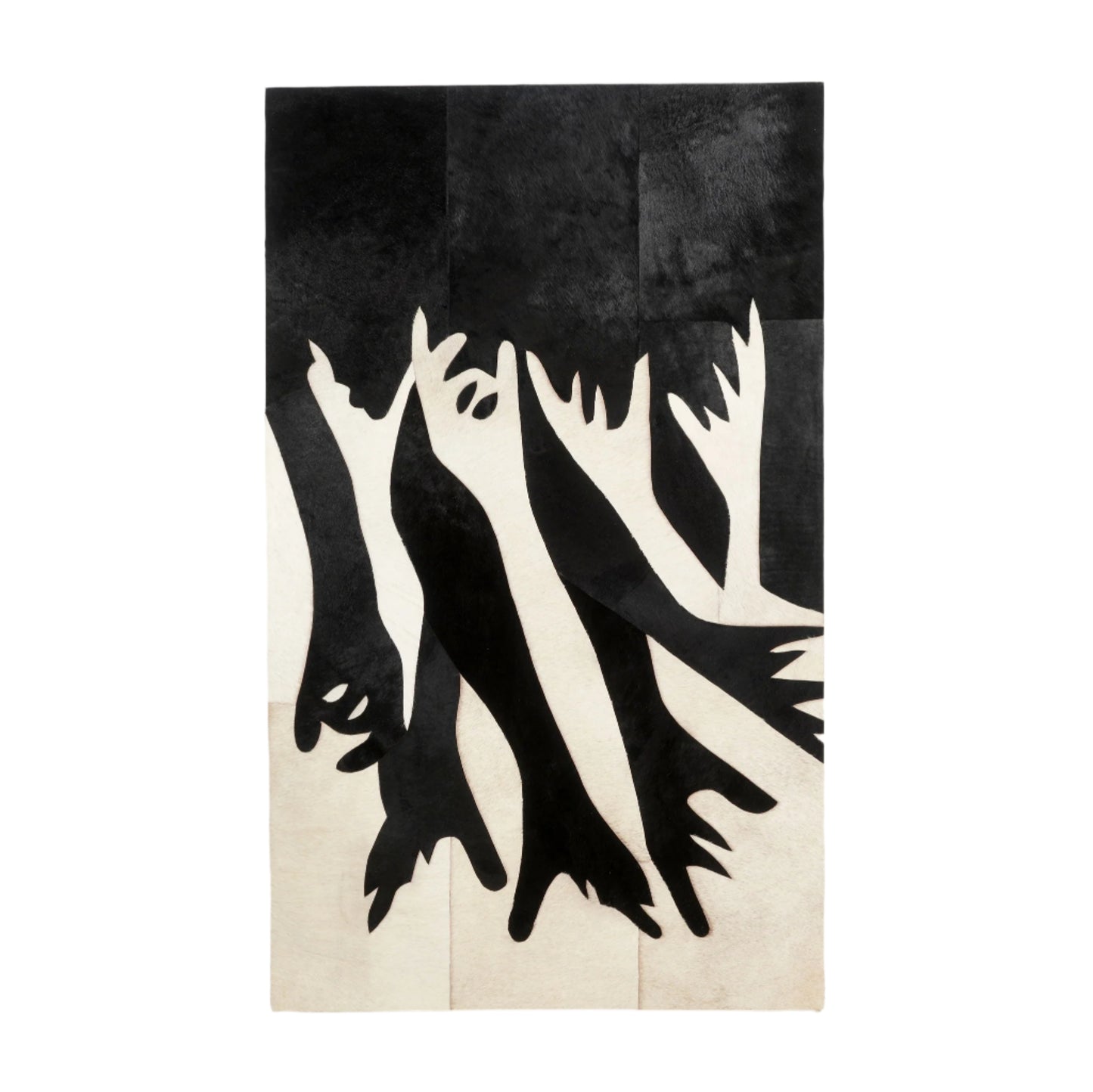 Premium Wall Art Reaching Beyond - Bovine Leather Wall Art (5 ft x 3 ft)