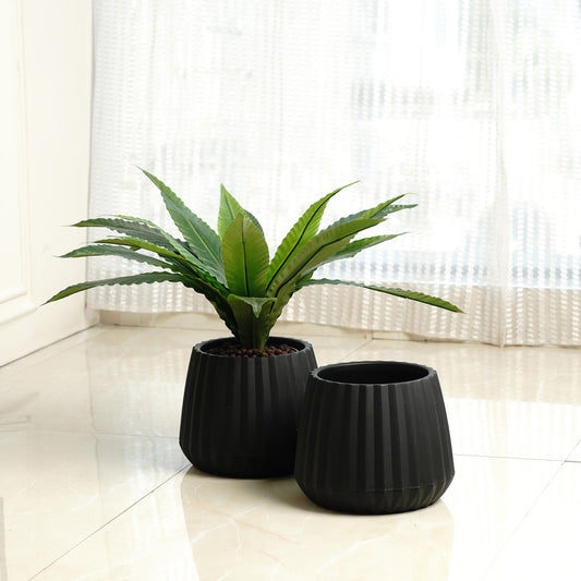 Artificial Trees/Plants The Green Cradle - Bird's Nest Fern Artificial Plant ~ 2 feet Tall