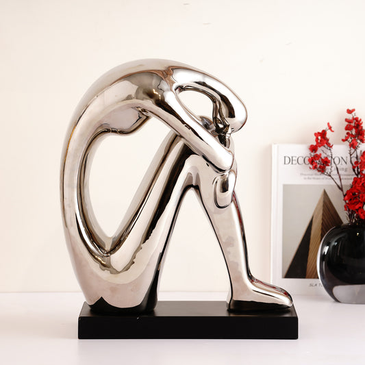 Showpiece The Silhouette - Modern Abstract Human Table Showpiece