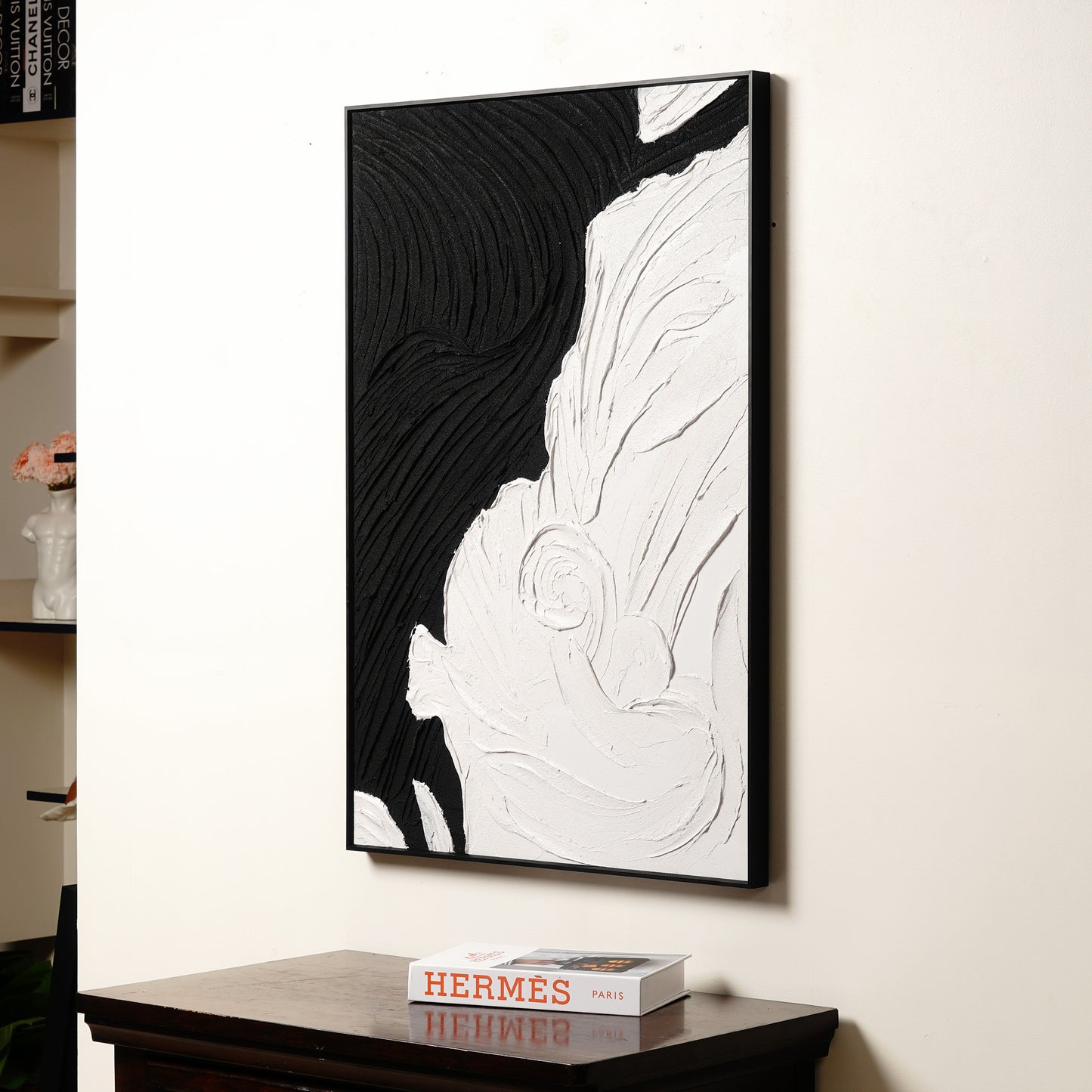 Handmade Oil Paintings The Silent Divide - Textured Handmade Oil Panting (~ 3 ft x 2 ft)