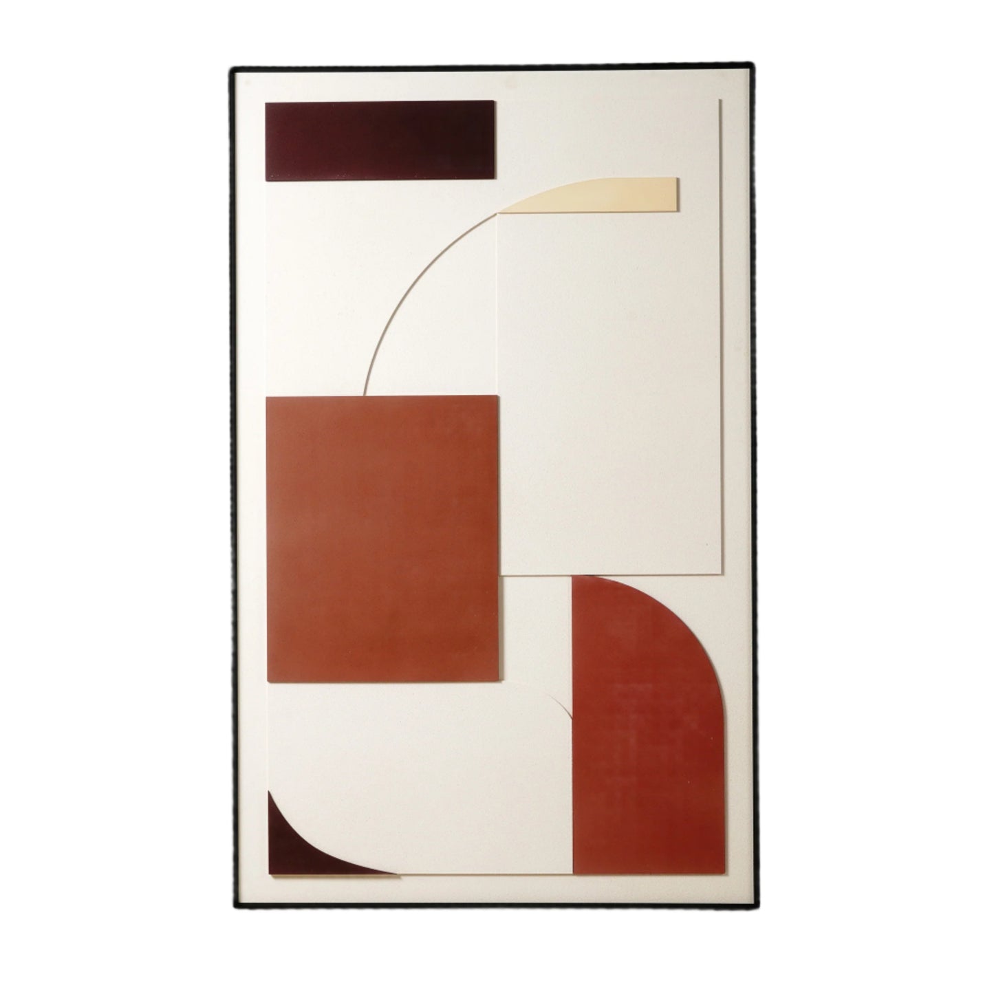 Premium Wall Art Earth & Ether - Premium Textured 3D Wall Art - Brown (~ 3.5 ft x 5.5 ft)