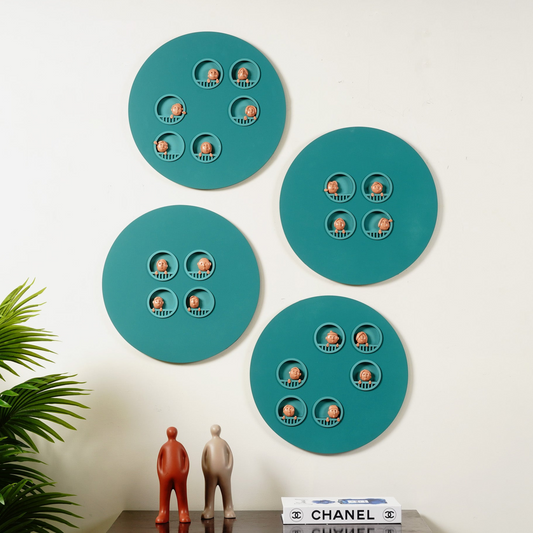 Wall Mounts & Accents Curious Corners Wall Mount Decor (Set of 4) - Style 2