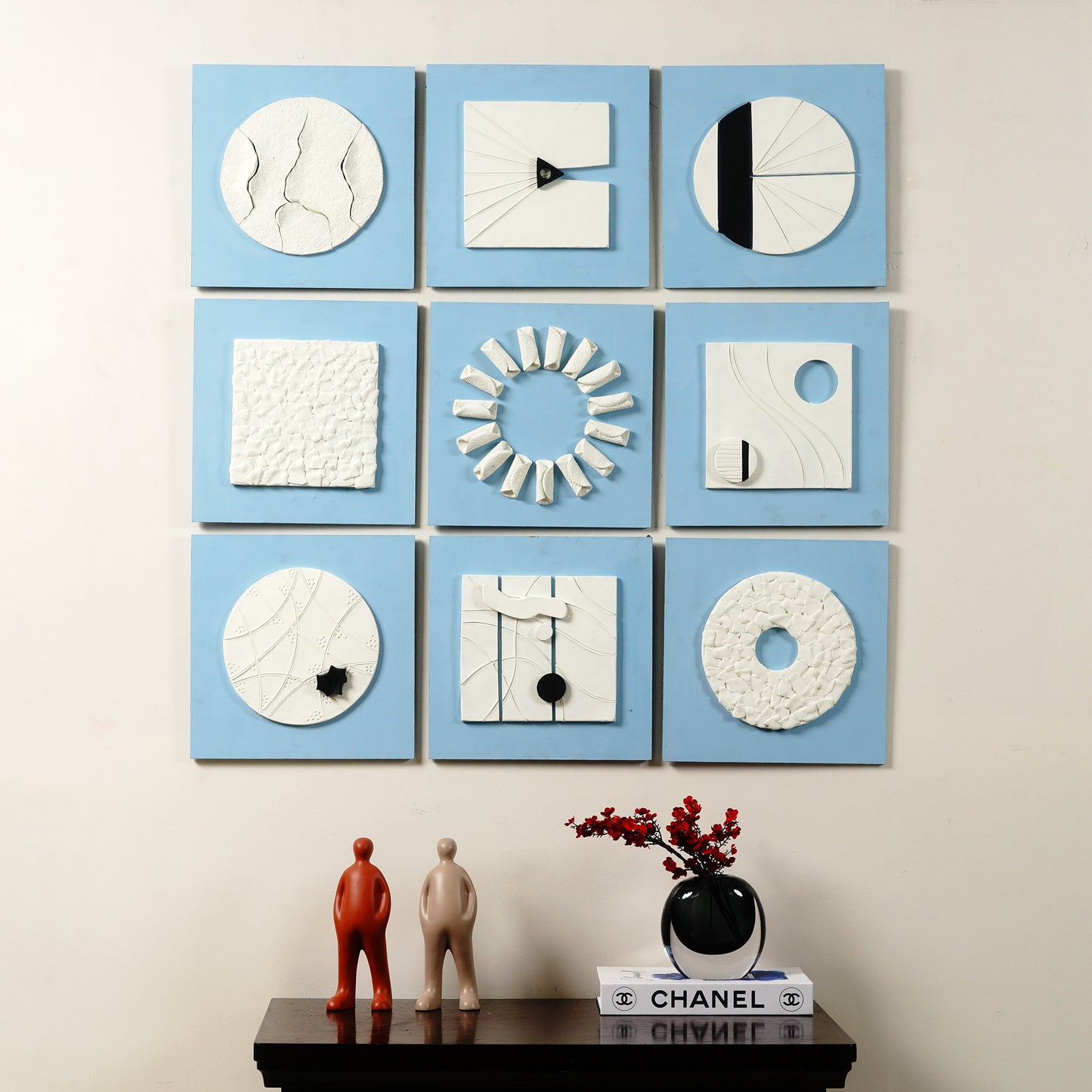 Wall Mounts & Accents Beyond the Surface - Handmade Terracotta Wall Mount Decor (Set of 9)