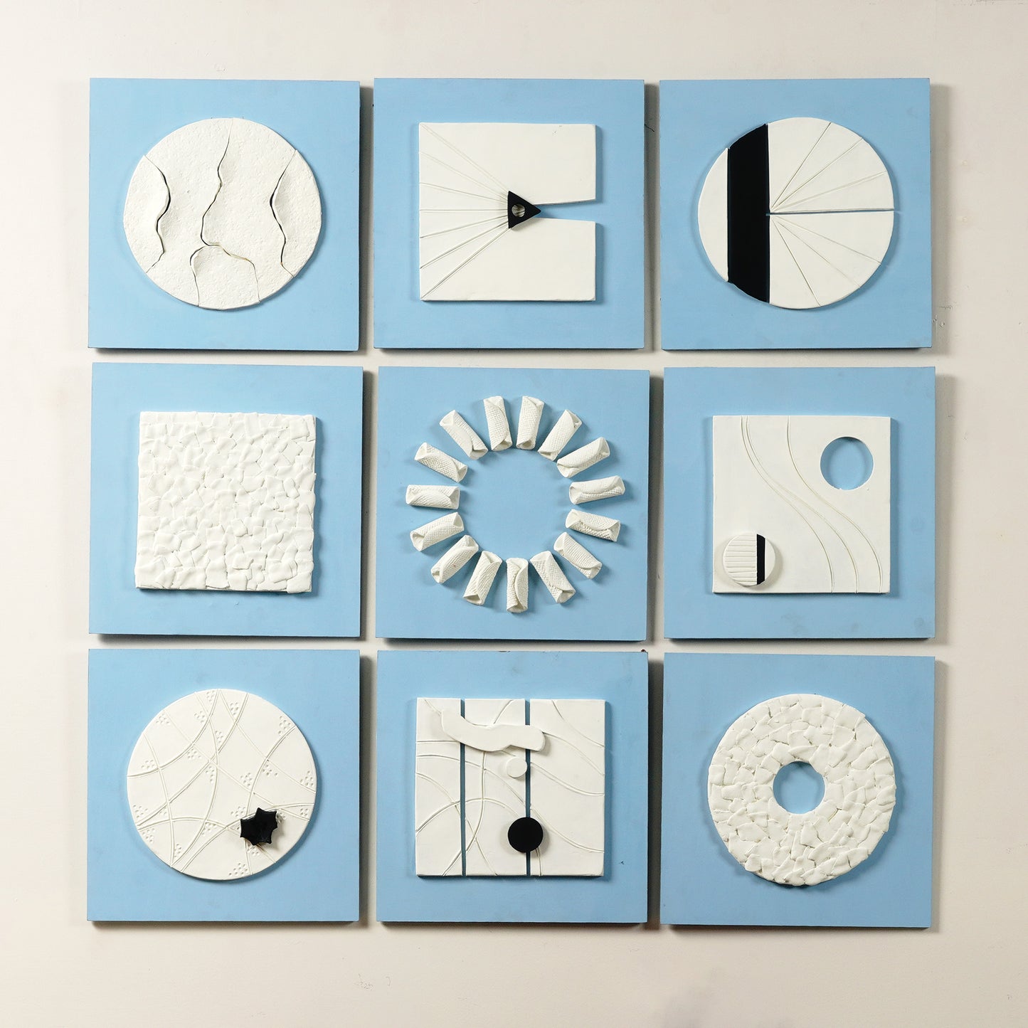 Wall Mounts & Accents Beyond the Surface - Handmade Terracotta Wall Mount Decor (Set of 9)