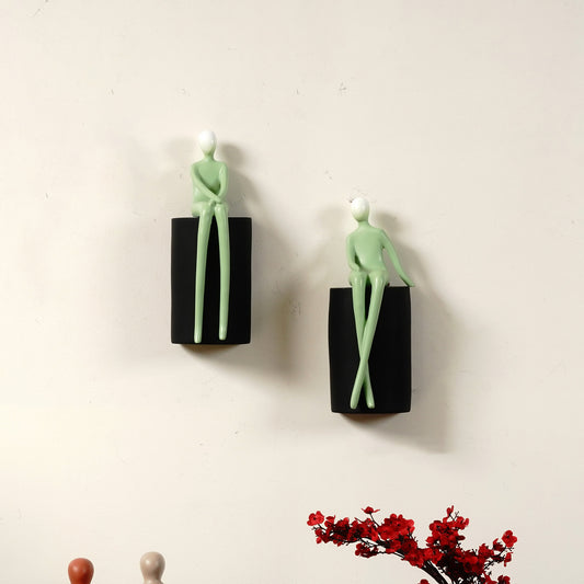 Wall Mounts & Accents The Wallflower Society - Human Figurine Themed Wall Mount Decor