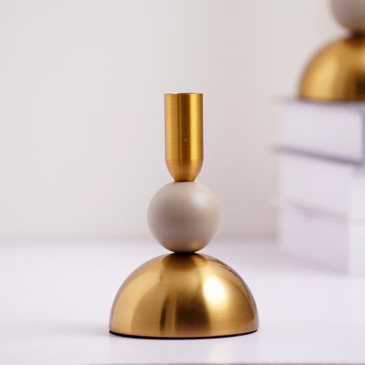 Candle Holder Lumière Poise - Metal Candle Holders (Set of 3)