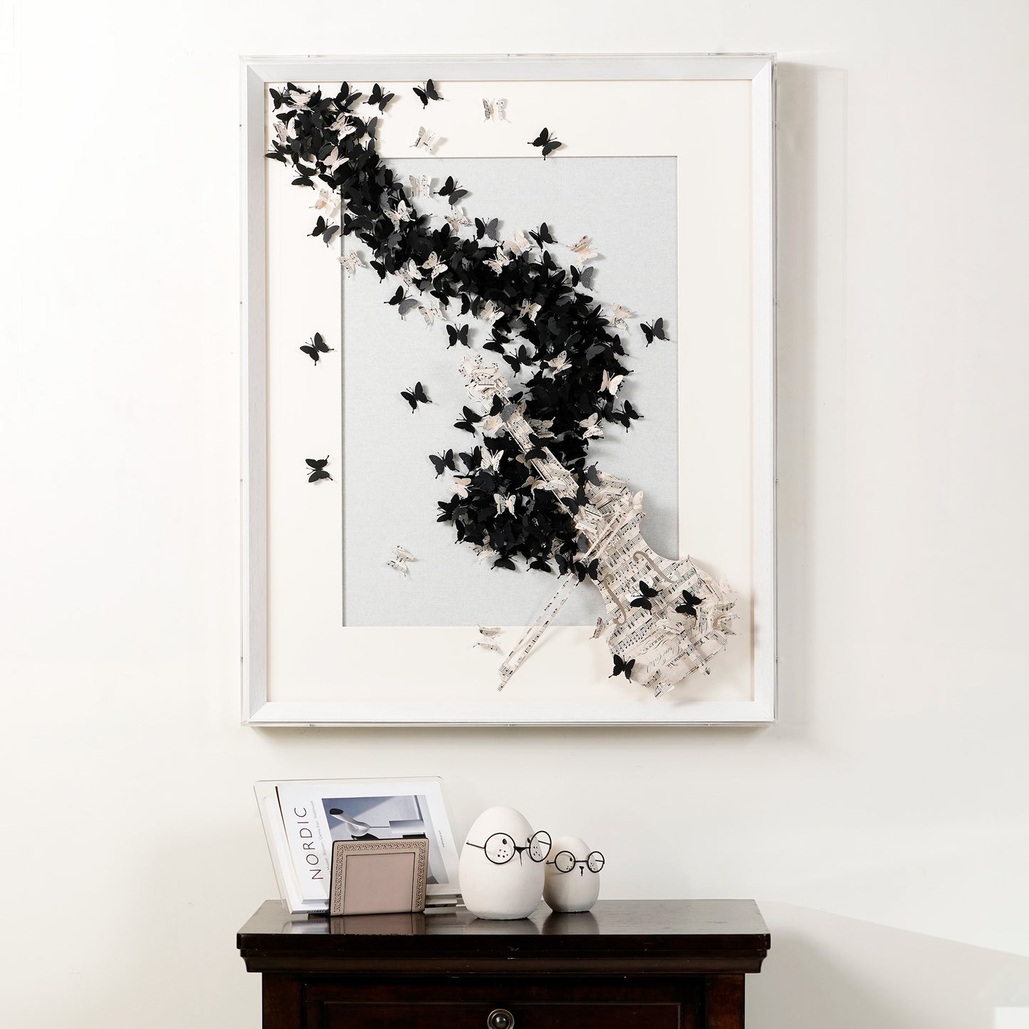 Tempo of Wings – Premium 3D Wall Art ~ 3.5 ft x 2.5 ft