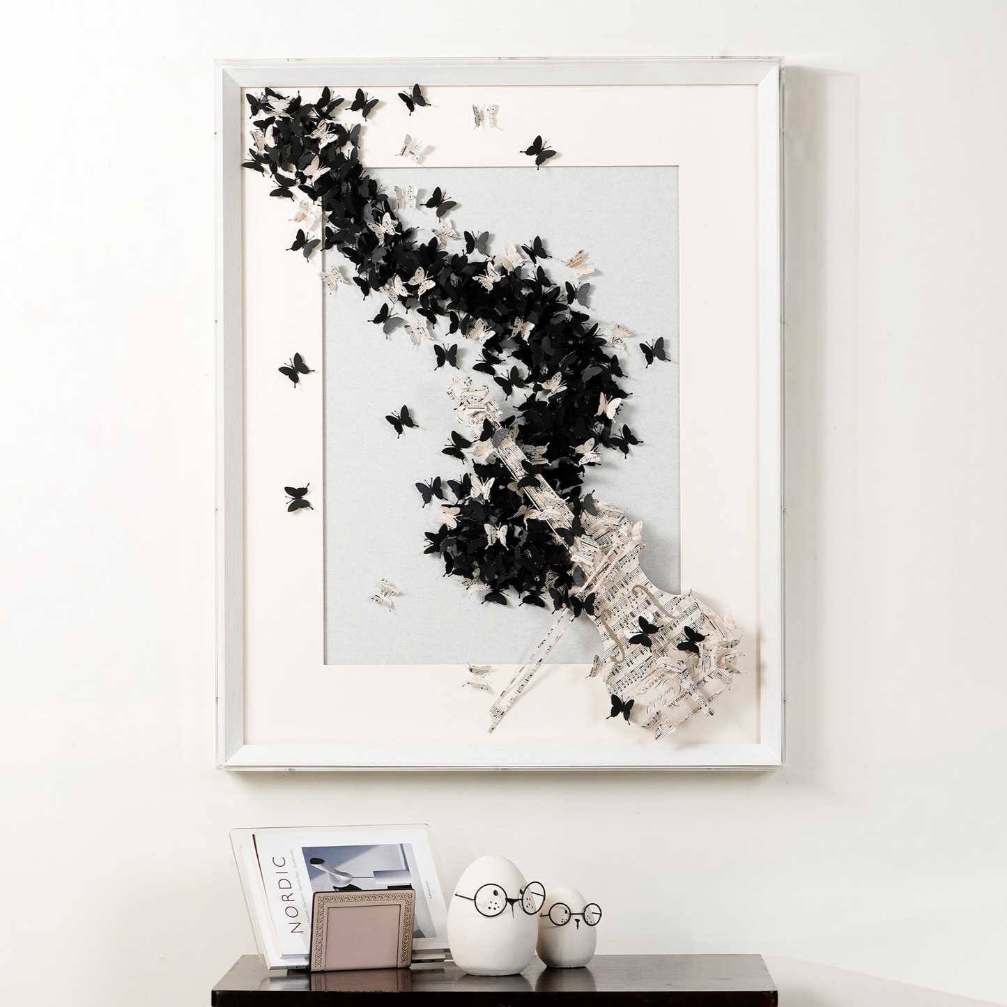 Tempo of Wings – Premium 3D Wall Art ~ 3.5 ft x 2.5 ft