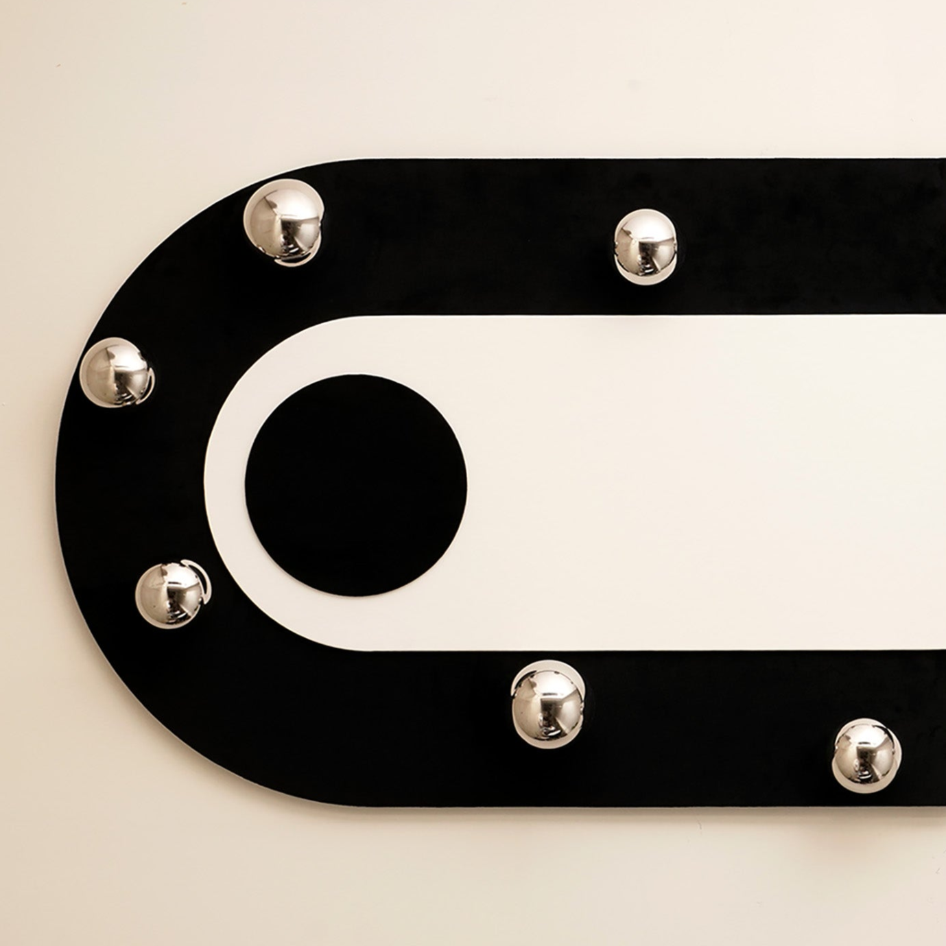Polarity - Modern Geometric Leather & Velvet Premium Wall Art