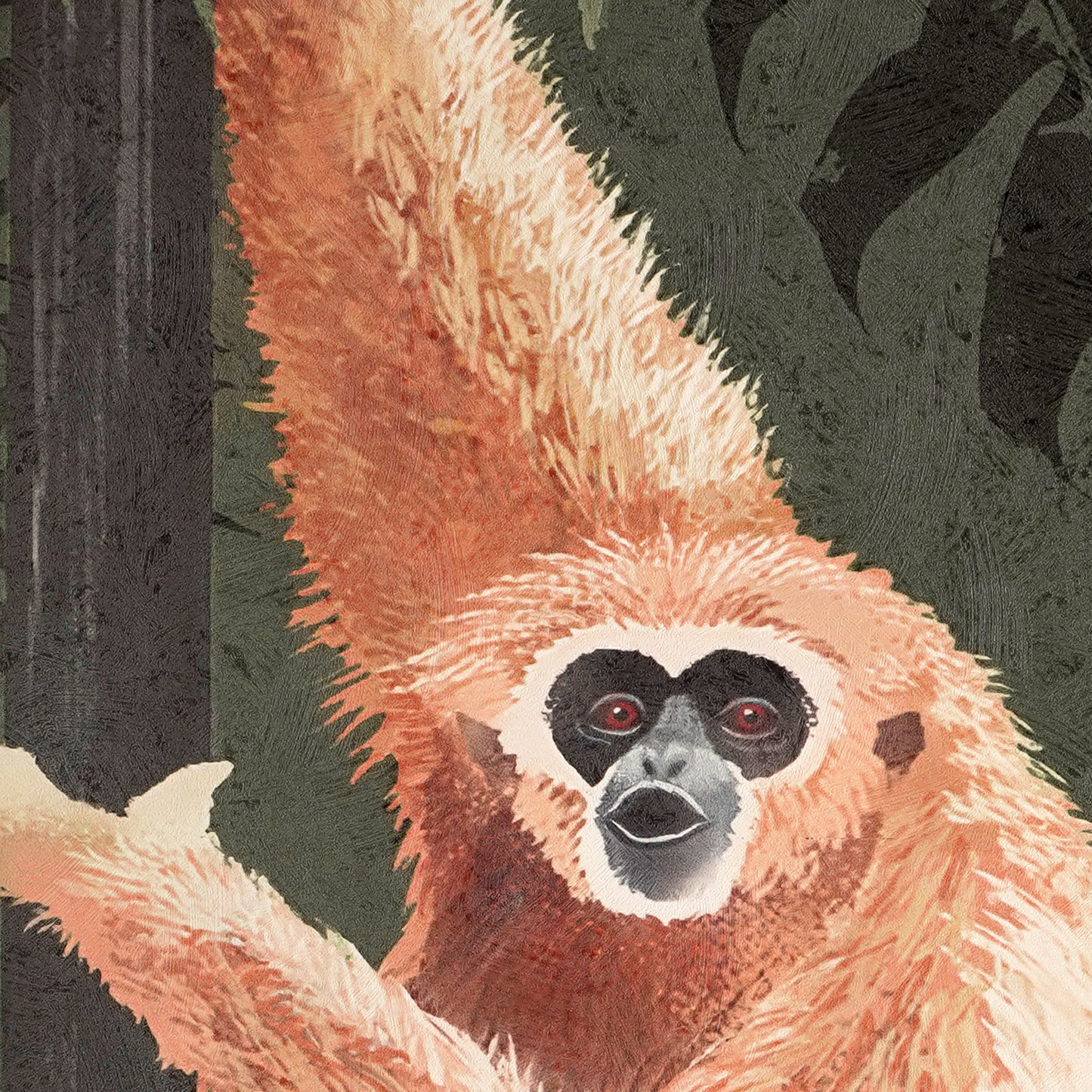 The Jungle Perch - Handmade Premium Wall Art ~ 4 ft x 3 ft