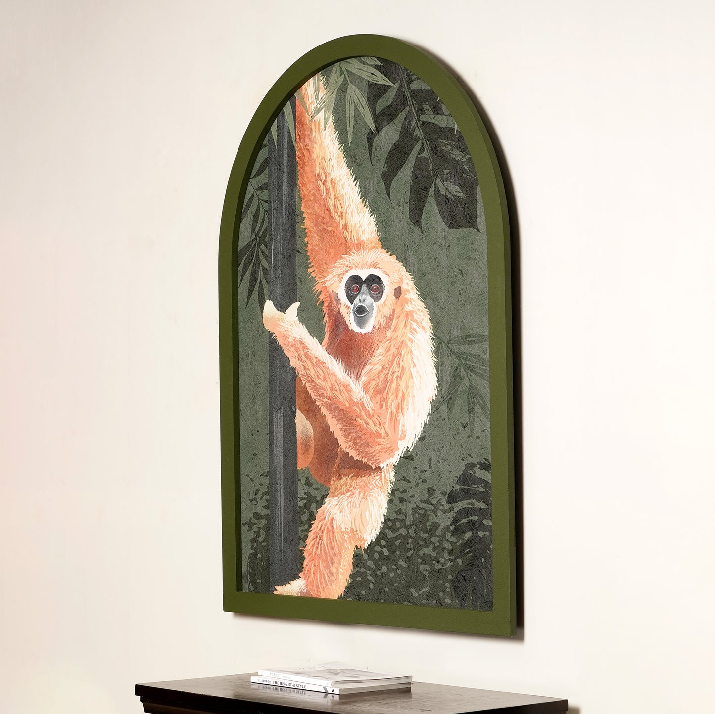 The Jungle Perch - Handmade Premium Wall Art ~ 4 ft x 3 ft