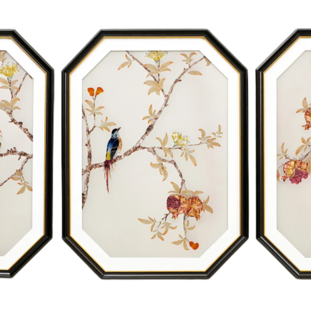 The Garden Script - Limited Edition Premium Wall Art ~ 6.5 ft x 3 ft