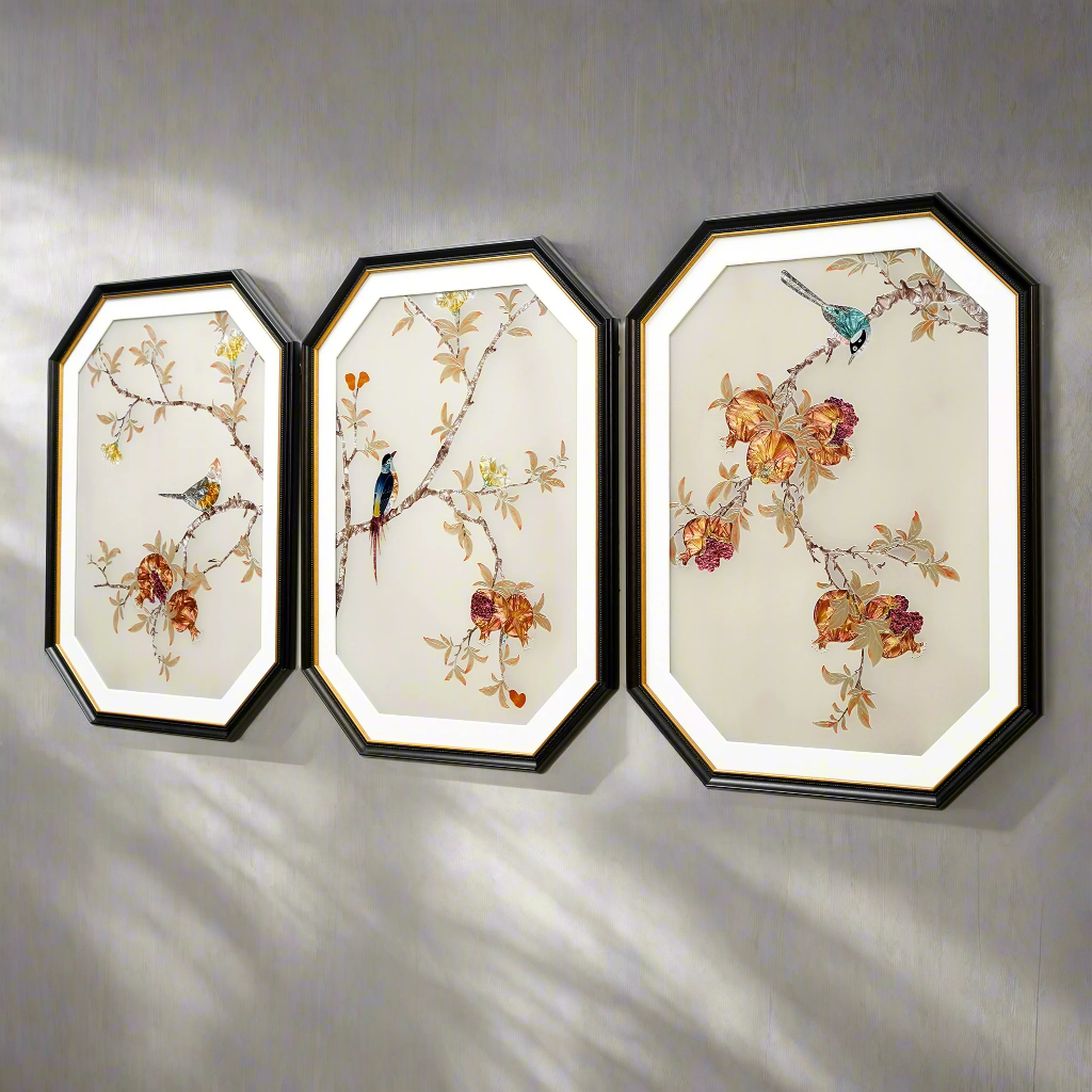 The Garden Script - Limited Edition Premium Wall Art ~ 6.5 ft x 3 ft