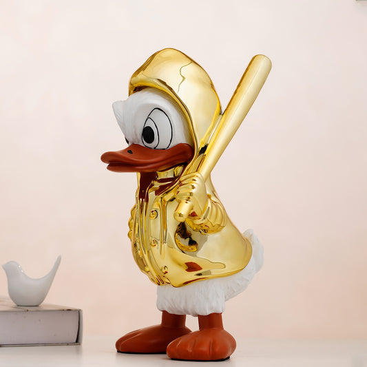 The Donald Drip - Metallic Finish Donald Duck Pop Art Figurine