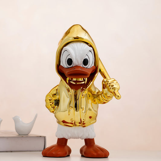 The Donald Drip - Metallic Finish Donald Duck Pop Art Figurine