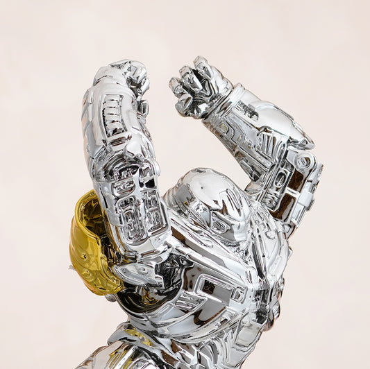 The Dominus - Metallic Finish Futuristic Showpiece