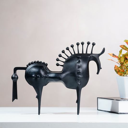 Orikon - Unique Metal Horse Figurine